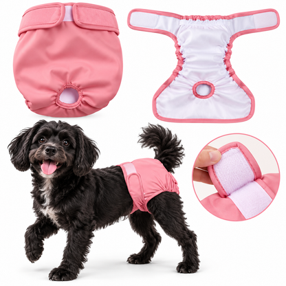 Pañal Lavable Impermeable para Mascotas